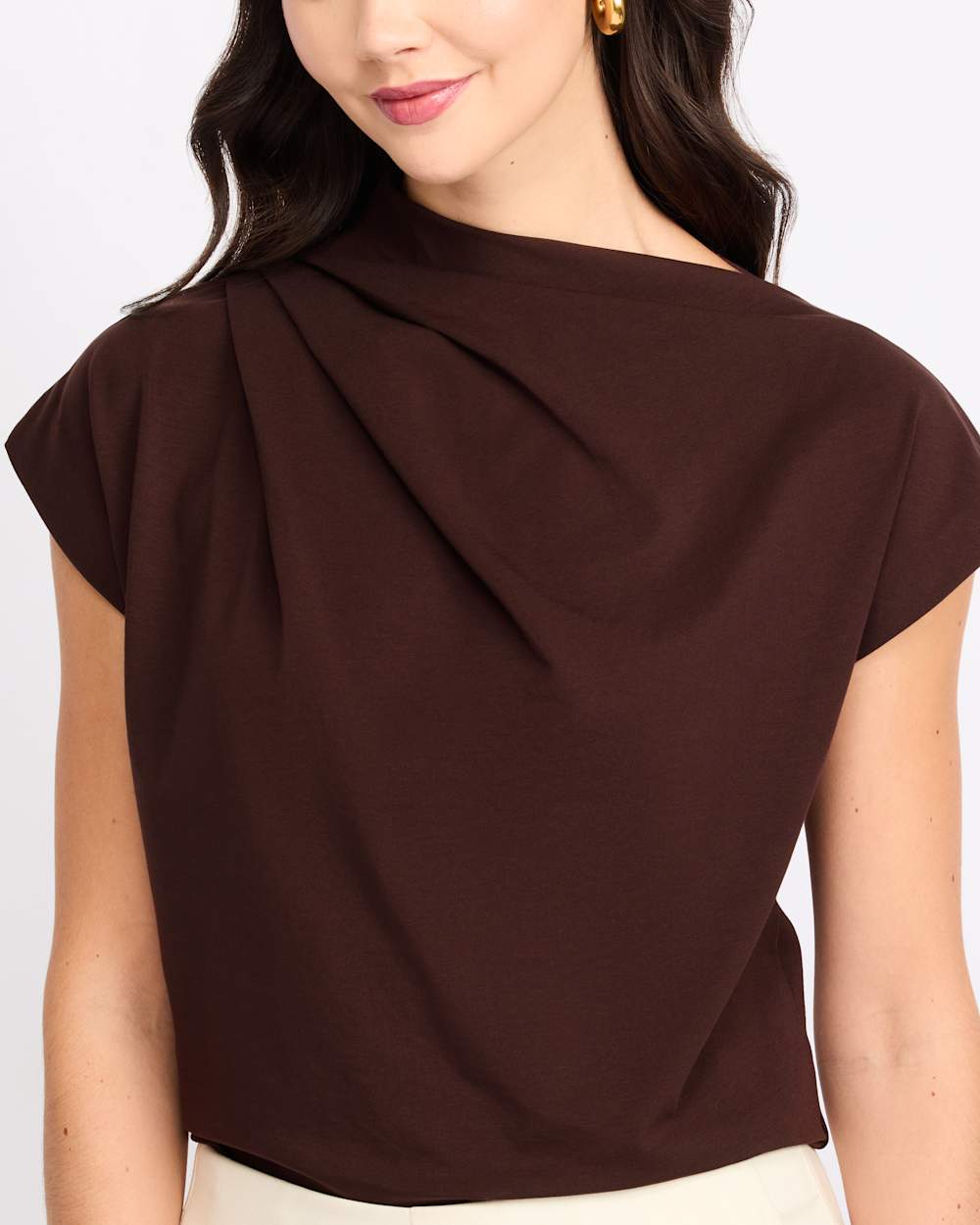 Kenny Asymmetric Neck Tee