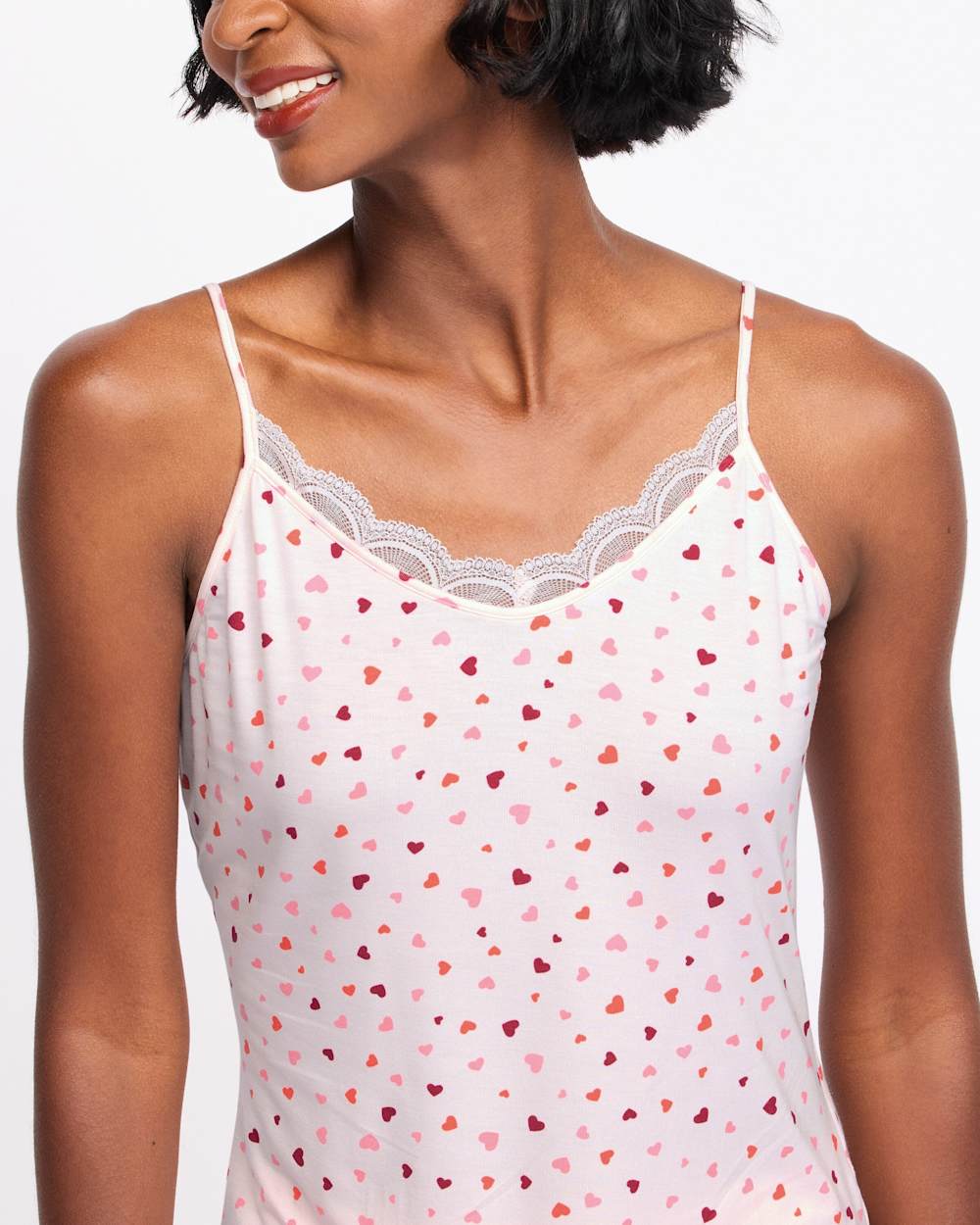 DreamCool Adjustable Lace Tank and Short Sleep Set