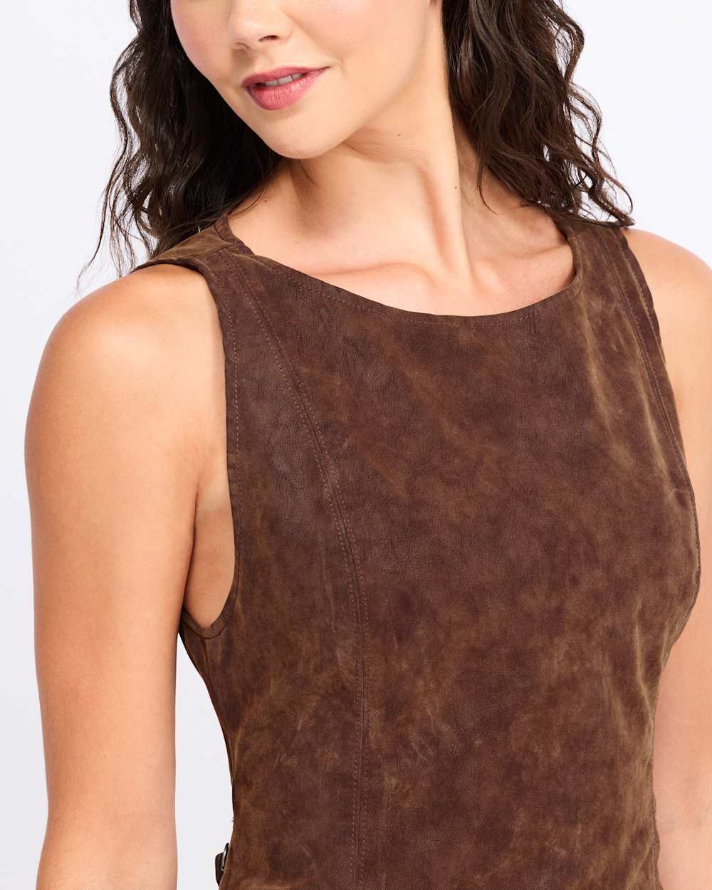 Atlas Suede Mini Dress