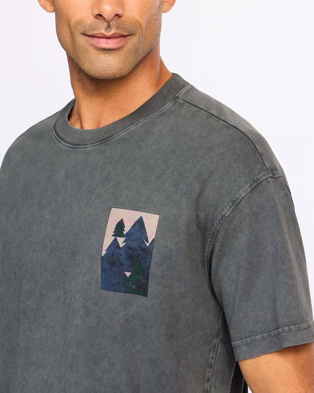 Washed Graphic Heavyweight Relaxed Fit Tee