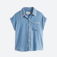 Stitch Fix women's blue button down top