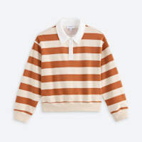 Stitch Fix striped polo sweater