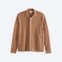 Stitch Fix Men's orange zip-up sweater