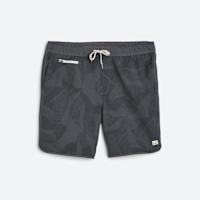 Stitch Fix men's grey floral swim trunks