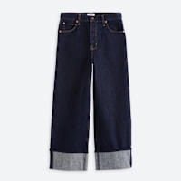 Stitch Fix women's dark wash denim with cuffs
