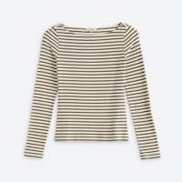 striped long sleeve T shirt