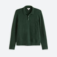 Stitch Fix men's green long sleeve polo