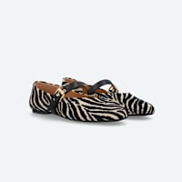 Stitch Fix zebra print mary jane shoes