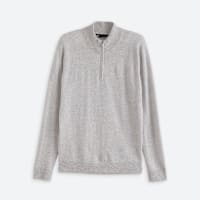 Stitch Fix men's grey long sleeve quarter zip