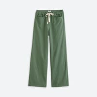 Stitch Fix green tie front wide leg pants