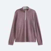 Stitch Fix mens maroon long sleeve quarter zip