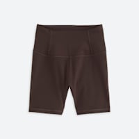 Women's brown athletic compression shorts