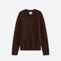 Men's dark brown sweater
