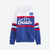 New york giants blue, red and white hoodie