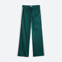 Women's emerald green track pants