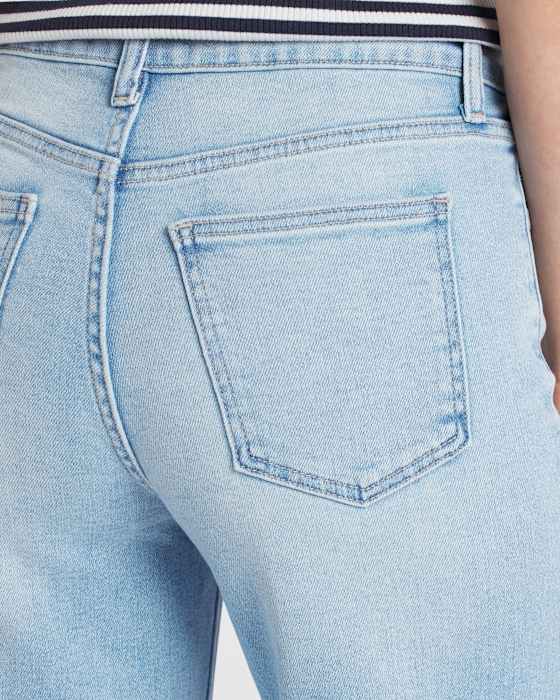 Maia Slim Wide Leg Jean
