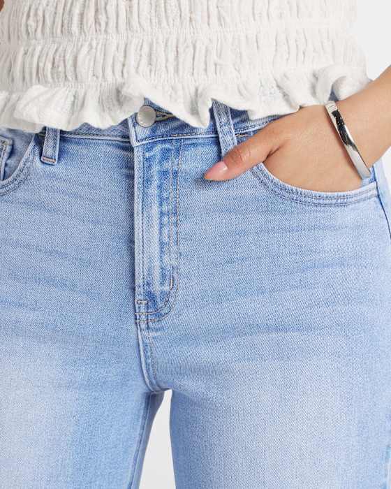 Luisa Slim Wide Leg Jean