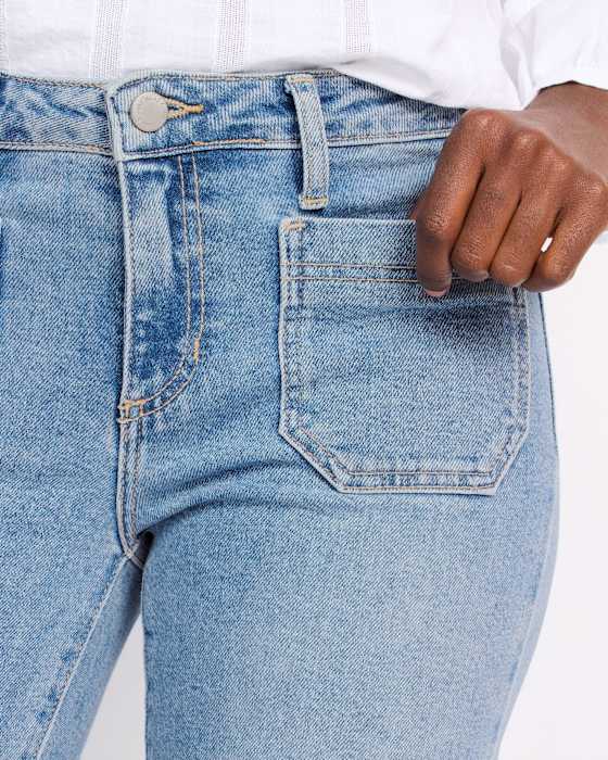 Mini Patch Pocket Bootcut