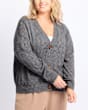 Gwen Pointelle V-Neck Cardigan