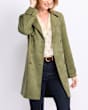 Suede Trench Jacket