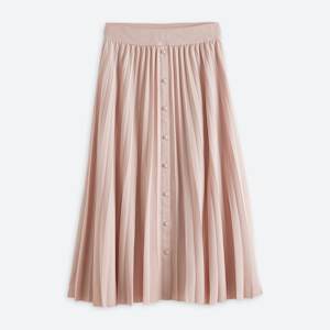 Stitch Fix light pink pleated midi skirt