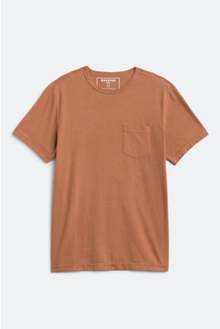 Stitch Fix men’s Mohnton Made short sleeve dark orange t-shirt.