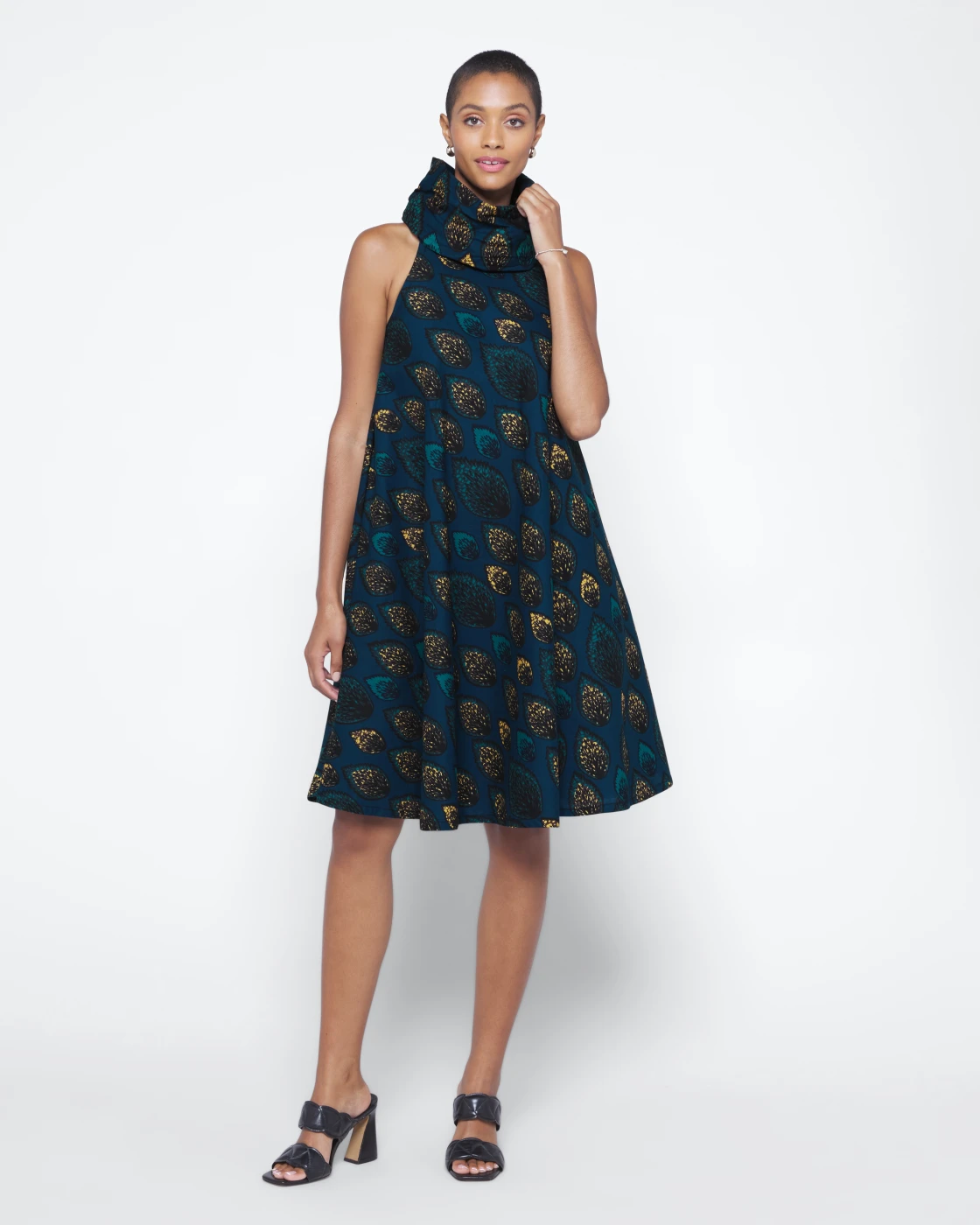 Cowl Neck Dress