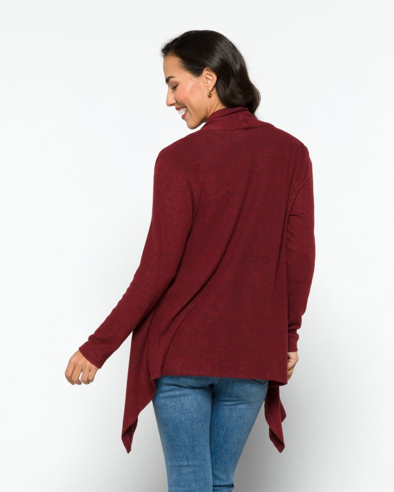 Women's Bobeau Wallace Brushed Cardigan 